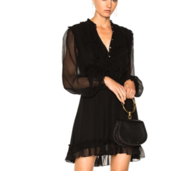 black ulla johnson dress